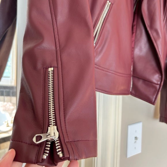 Torrid faux leather moto jacket sz14 - Picture 4 of 8